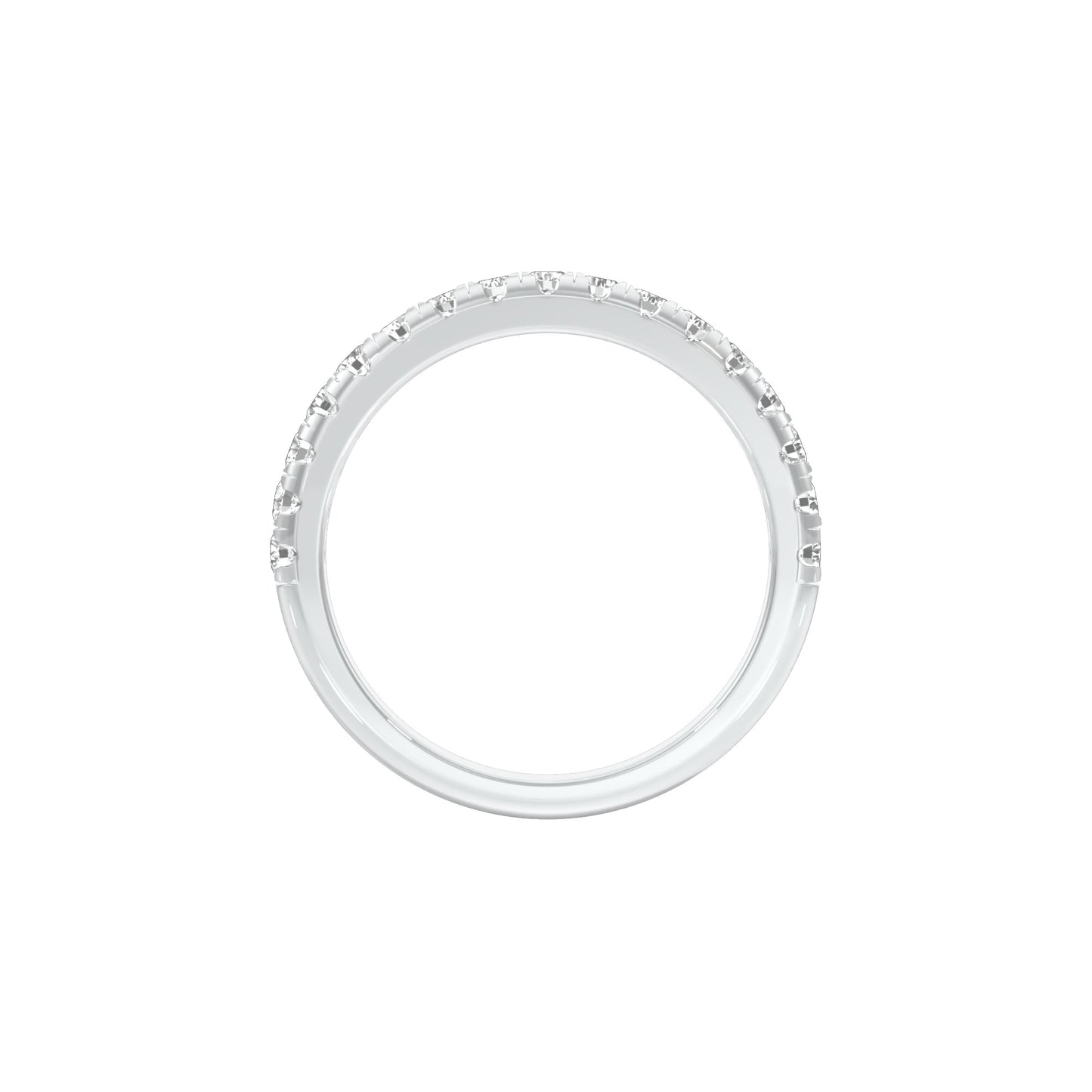 DLR000196 18 KT / White Gold / 22