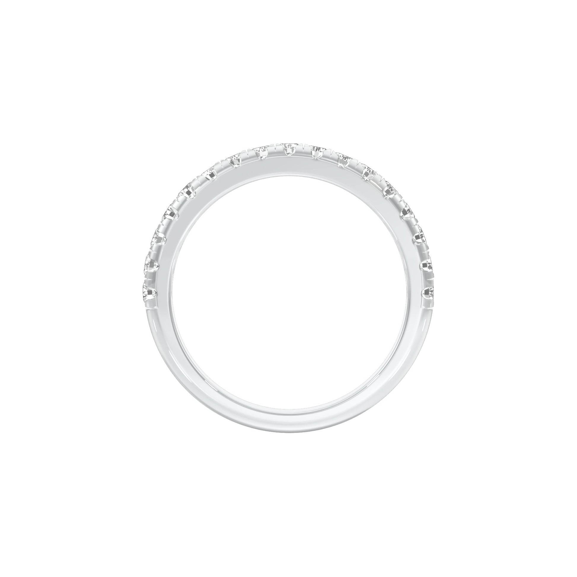 DLR000196 18 KT / White Gold / 22