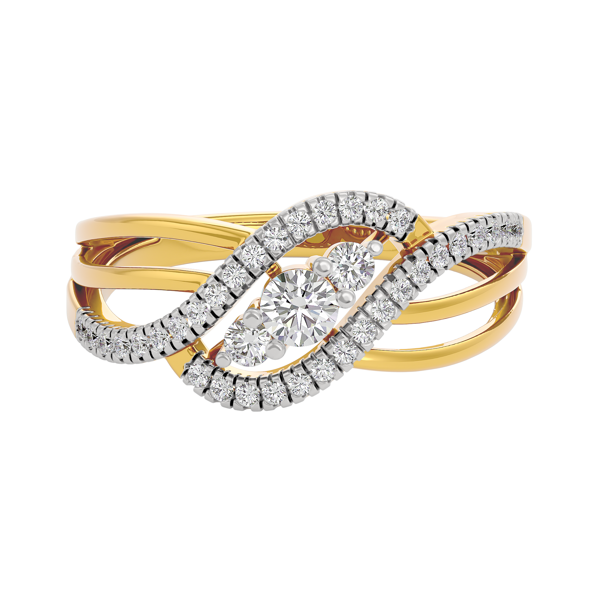 Aurora Spark Diamond Ring