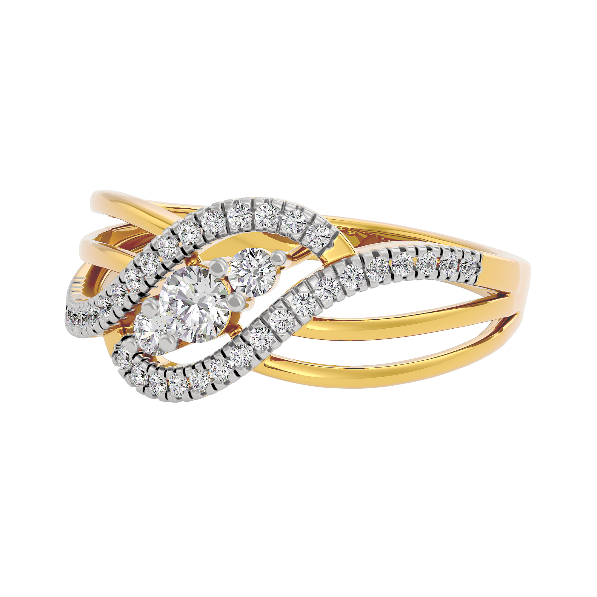 Aurora Spark Diamond Ring