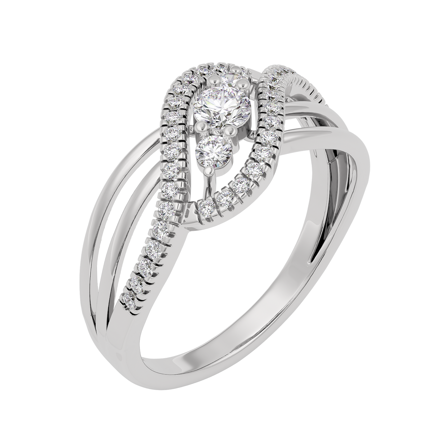 Aurora Spark Diamond Ring