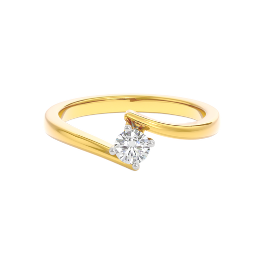 Lustrous Liaison Diamond Ring