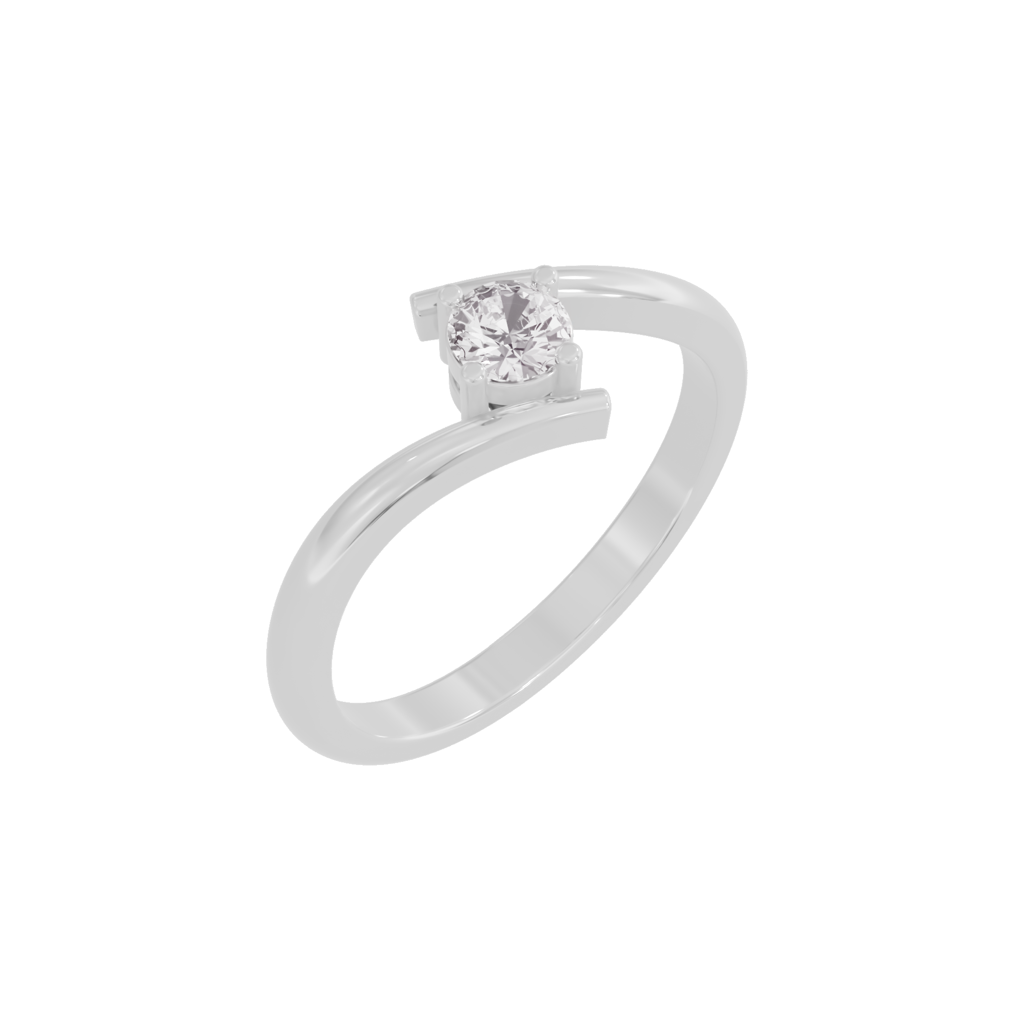 Lustrous Liaison Diamond Ring