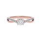 Luminous Lattice Diamond Ring