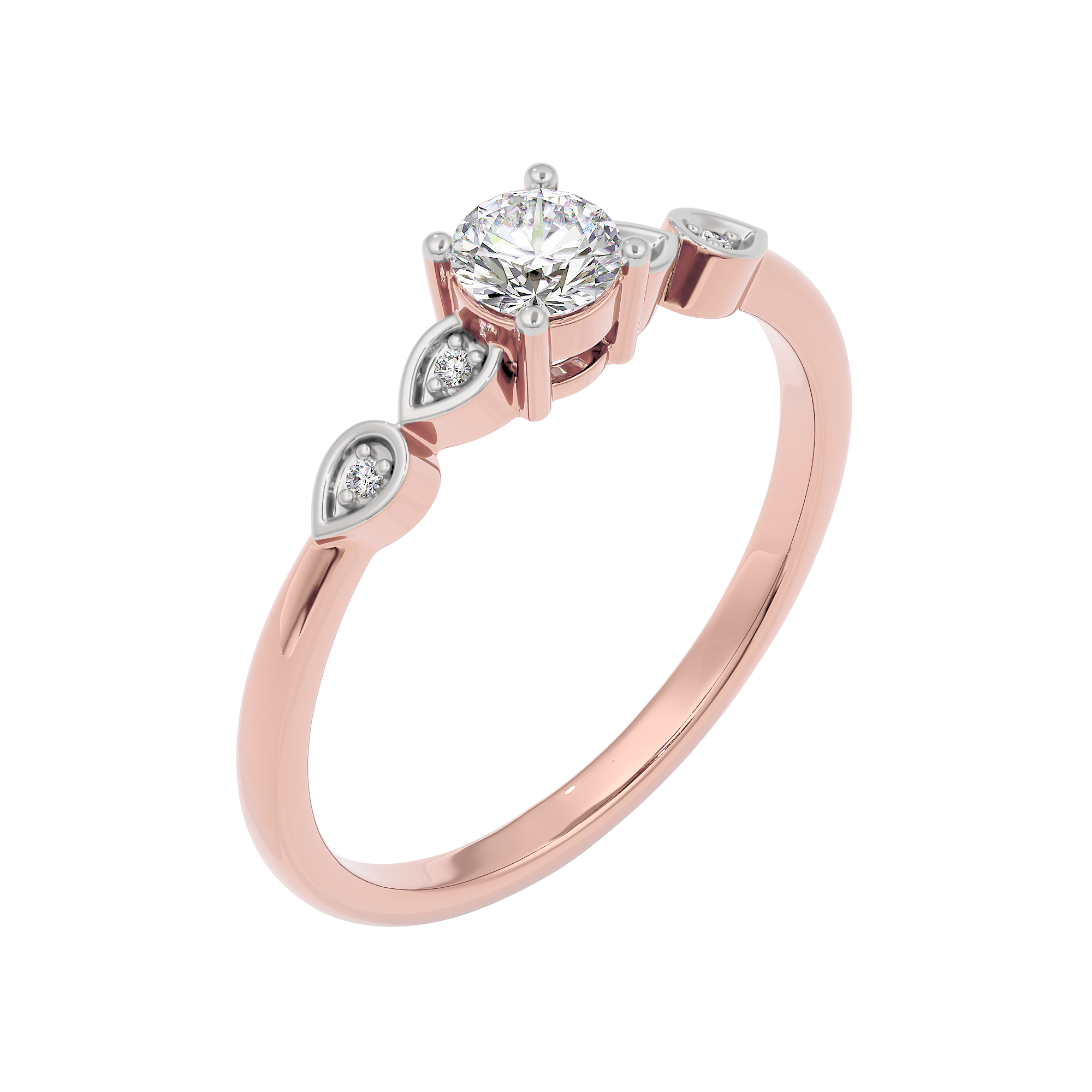 Stellar Heart Diamond Ring