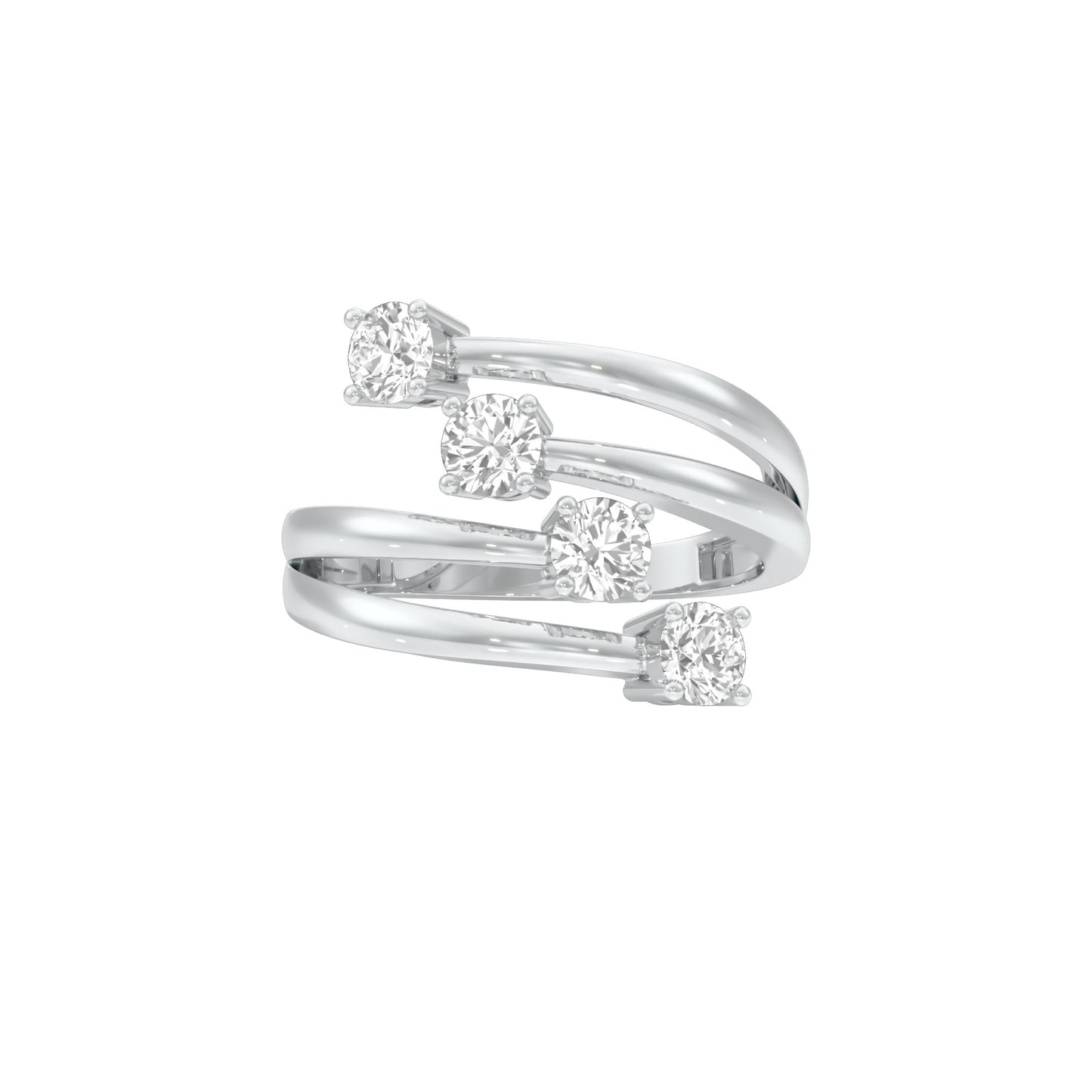 DLR000245 18 KT / White Gold / 22