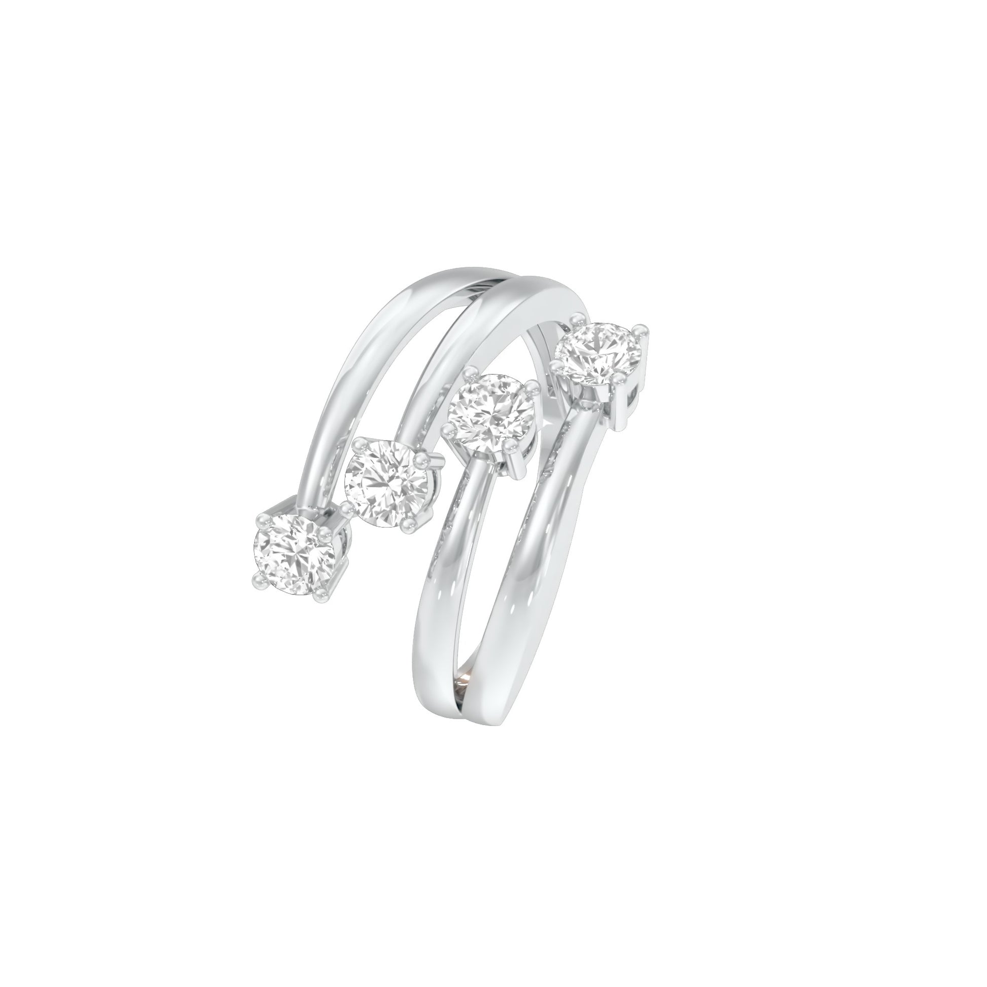 DLR000245 18 KT / White Gold / 22