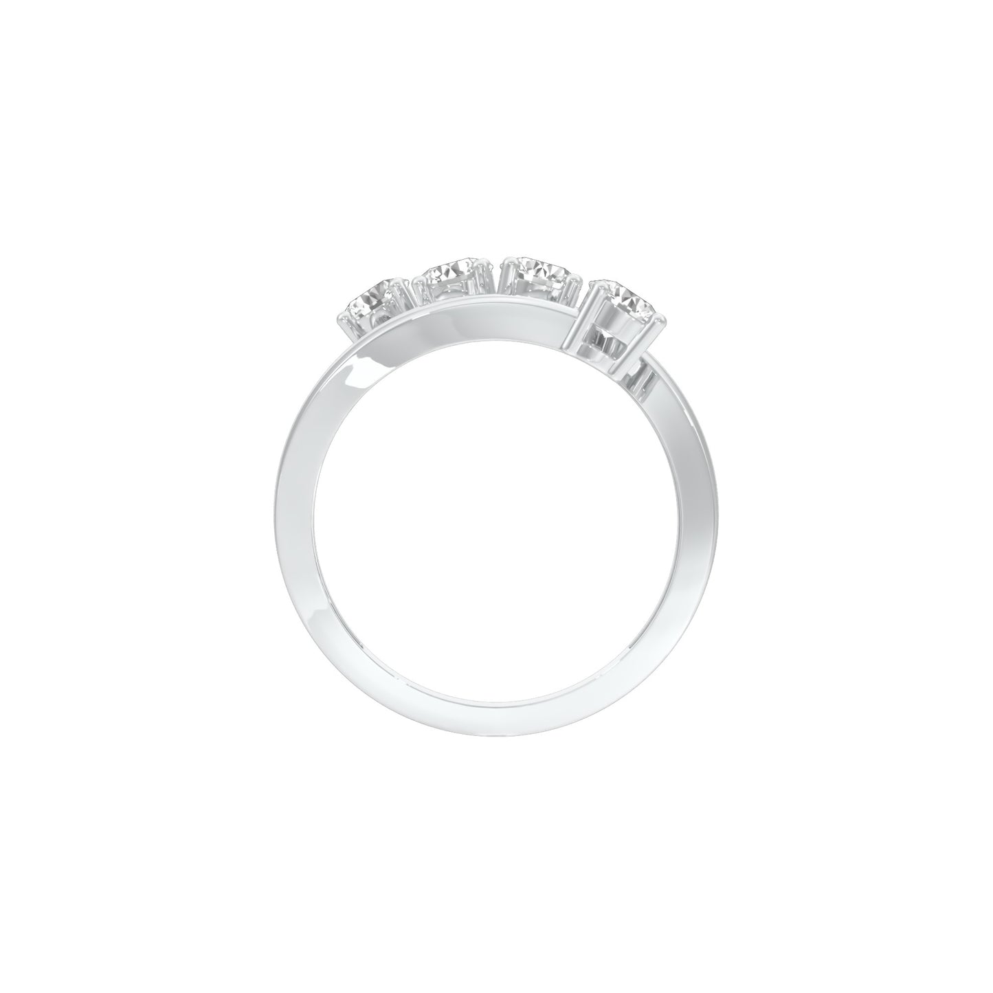 DLR000245 18 KT / White Gold / 22