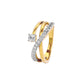 Shimmering Silhouette Diamond Ring 18 KT / Yellow Gold / 22