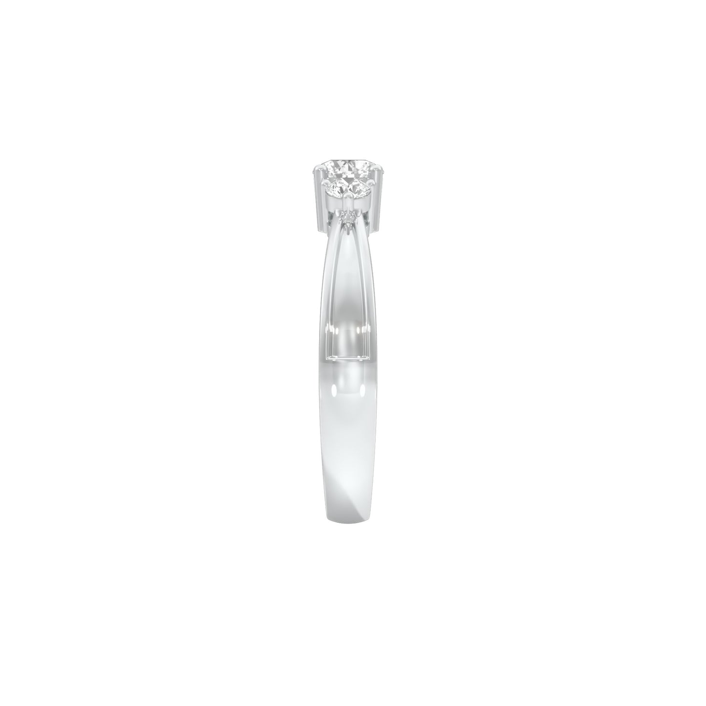 DLR000247 18 KT / White Gold / 22
