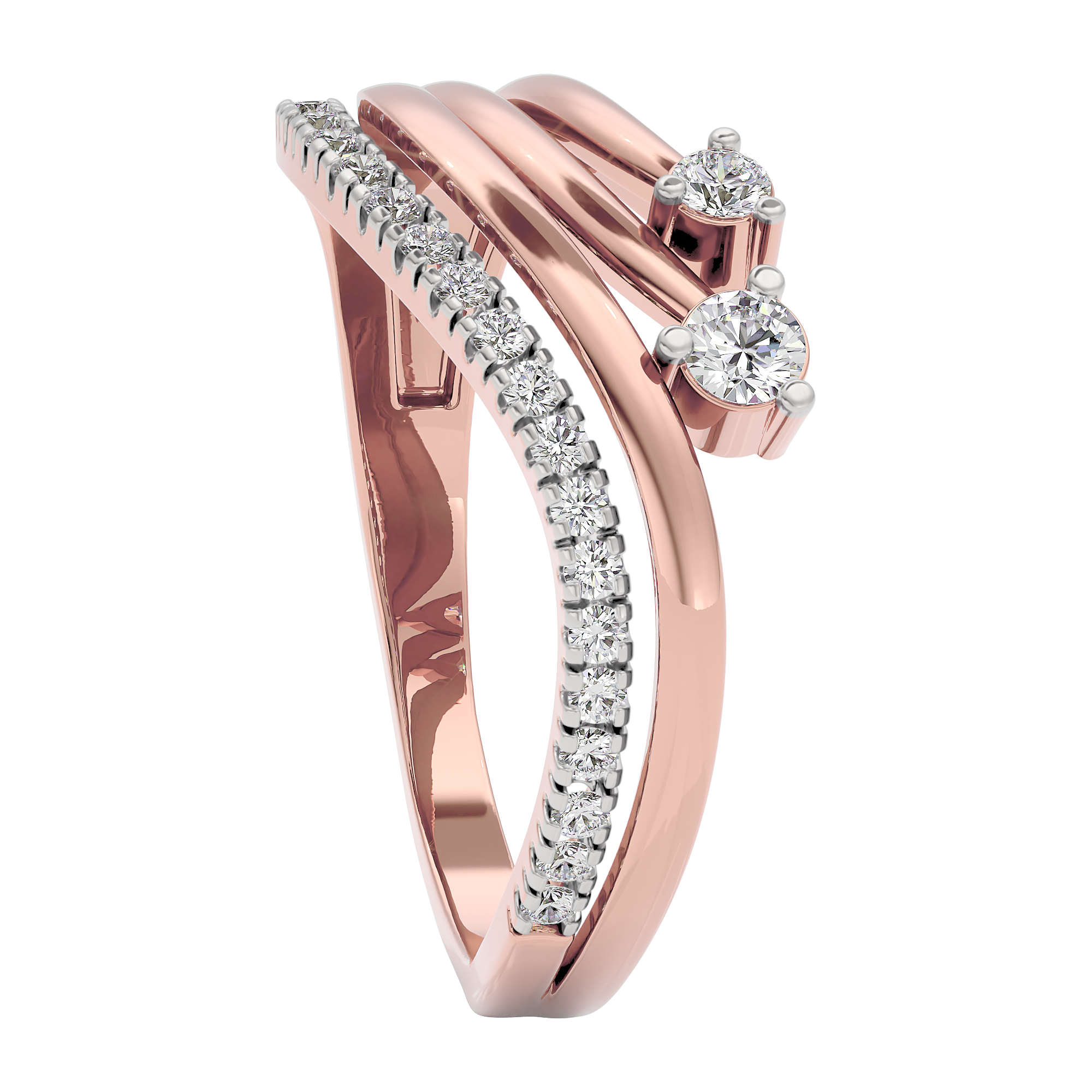 Serene Bloom Diamond Ring