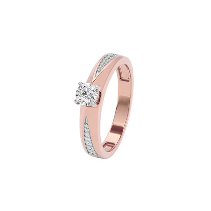 Diadem's Dazzle Diamond Ring 18 KT / Rose Gold / 22