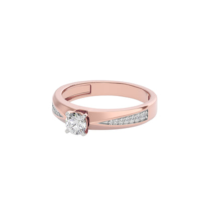 Diadem's Dazzle Diamond Ring 18 KT / Rose Gold / 22