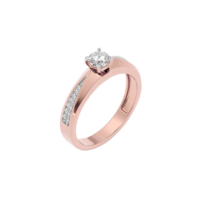 Diadem's Dazzle Diamond Ring 18 KT / Rose Gold / 22