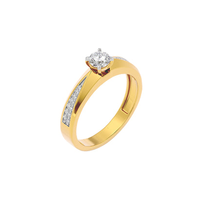 Diadem's Dazzle Diamond Ring 18 KT / Yellow Gold / 22