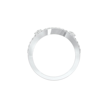 DLR000252 18 KT / White Gold / 22