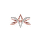 Elegant Nova Diamond Ring 18 KT / Rose Gold / 22