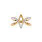 Elegant Nova Diamond Ring 18 KT / Yellow Gold / 22
