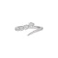 Ethereal Embrace Diamond Ring 18 KT / White Gold / 22