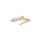 Ethereal Embrace Diamond Ring 18 KT / Yellow Gold / 22