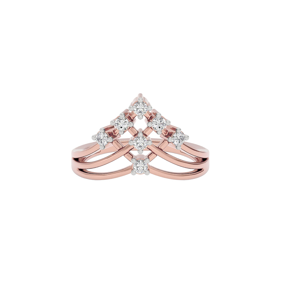 Classic Legacy Diamond Ring 18 KT / Rose Gold / 22