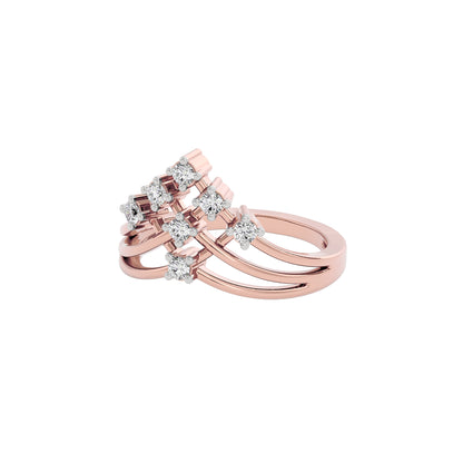 Classic Legacy Diamond Ring 18 KT / Rose Gold / 22