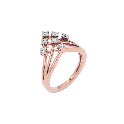 Classic Legacy Diamond Ring 18 KT / Rose Gold / 22