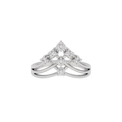 Classic Legacy Diamond Ring 18 KT / White Gold / 22