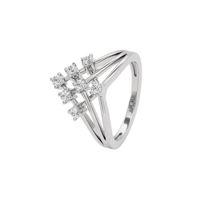 Classic Legacy Diamond Ring 18 KT / White Gold / 22