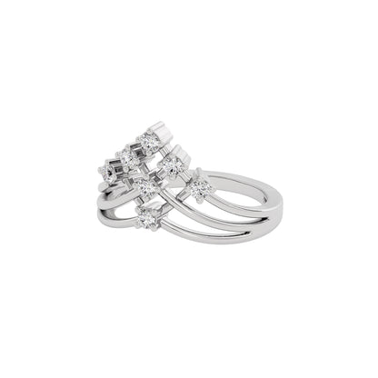 Classic Legacy Diamond Ring 18 KT / White Gold / 22