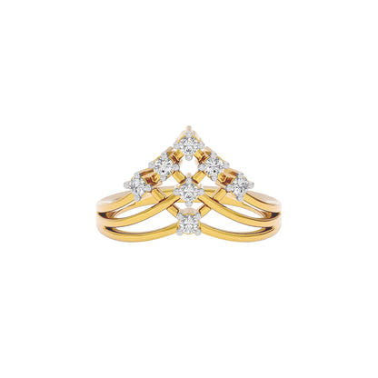 Classic Legacy Diamond Ring 18 KT / Yellow Gold / 22