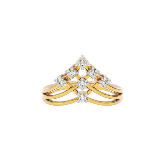 Classic Legacy Diamond Ring 18 KT / Yellow Gold / 22