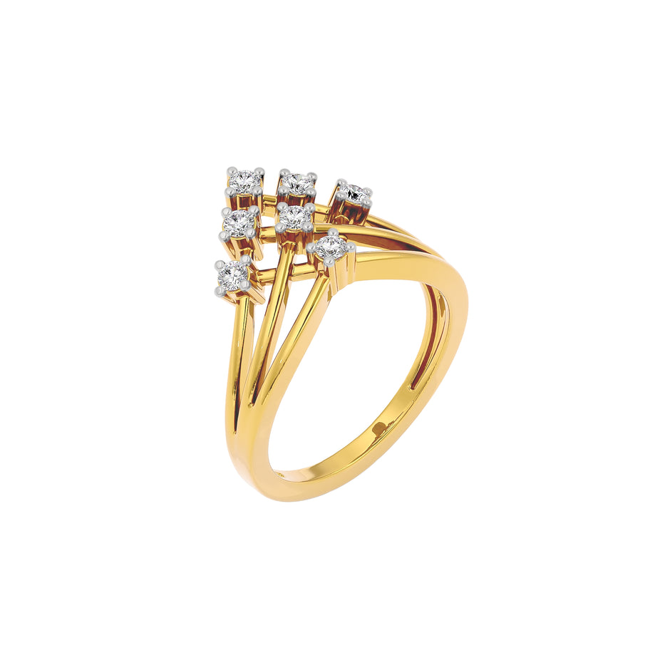 Classic Legacy Diamond Ring 18 KT / Yellow Gold / 22