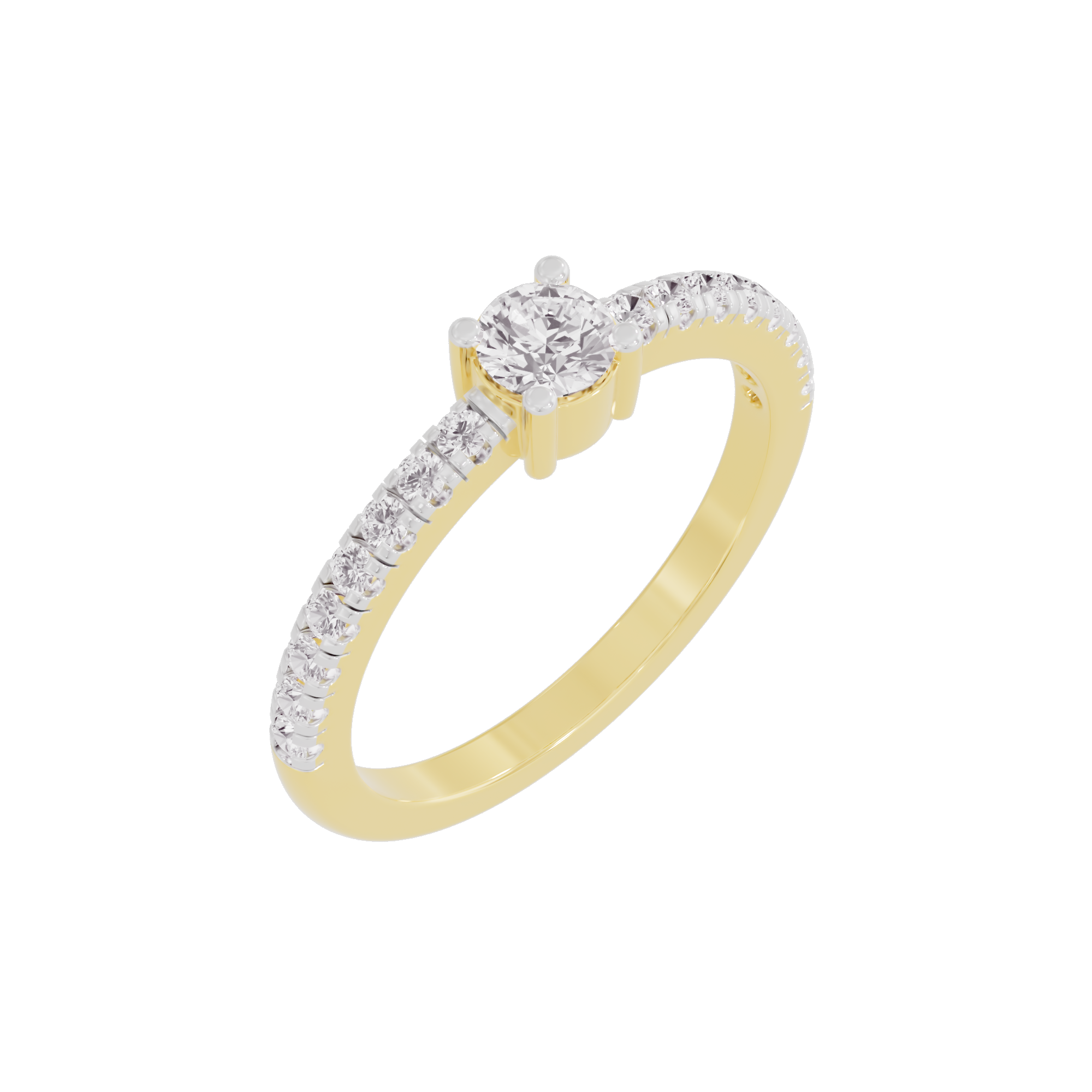 Starlit Symphony Diamond Ring