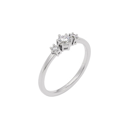 Royal Horizon Diamond Ring