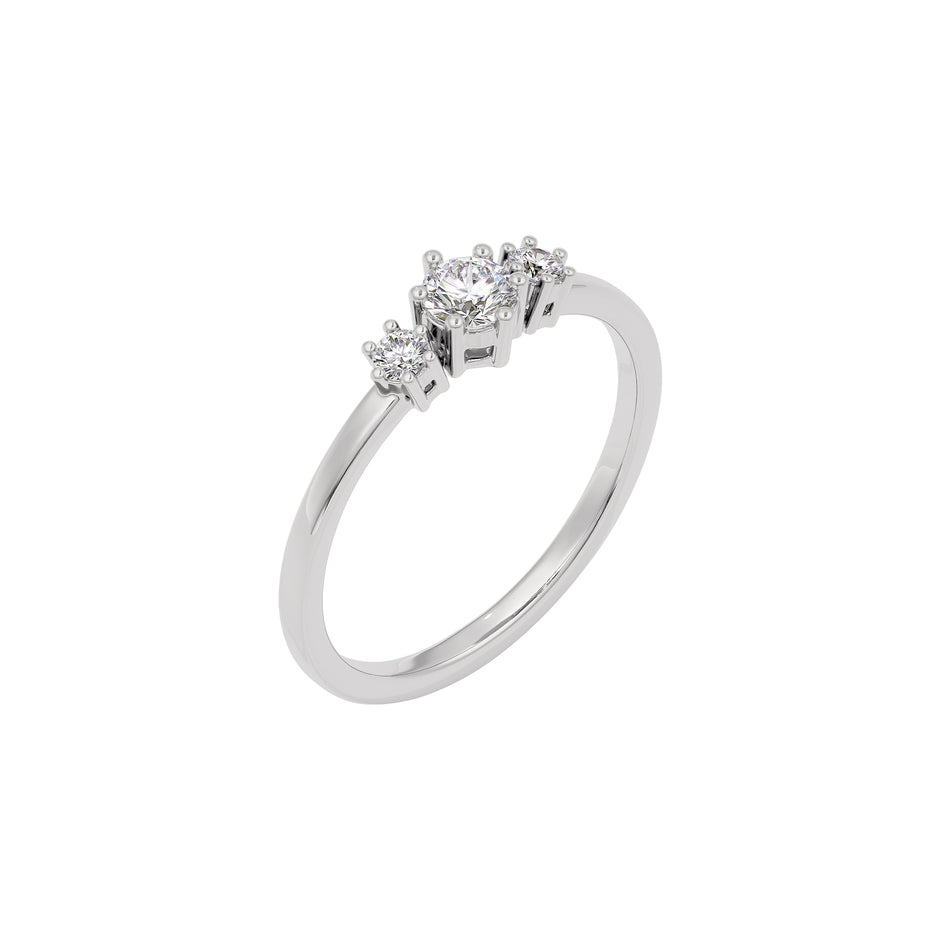 Royal Horizon Diamond Ring