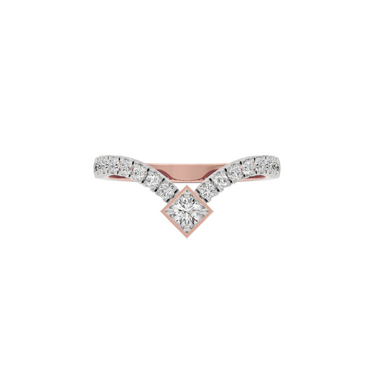 Oceanic Opals Diamond Ring 18 KT / Rose Gold / 22