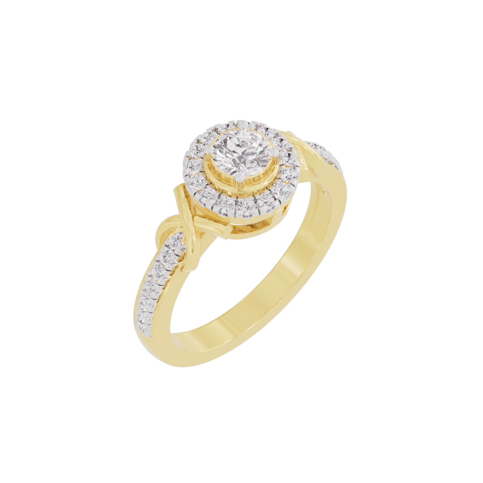 Brilliant Aurora Diamond Ring