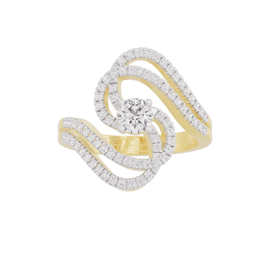 Divine Spark Diamond Ring