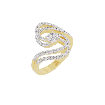 Divine Spark Diamond Ring