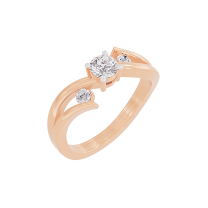 Tangled Brilliance Diamond Ring