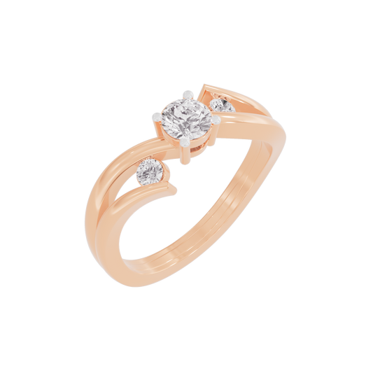 Tangled Brilliance Diamond Ring