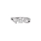 Tangled Brilliance Diamond Ring 18 KT / White Gold / 22