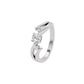 Tangled Brilliance Diamond Ring 18 KT / White Gold / 22