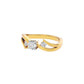 Tangled Brilliance Diamond Ring 18 KT / Yellow Gold / 22