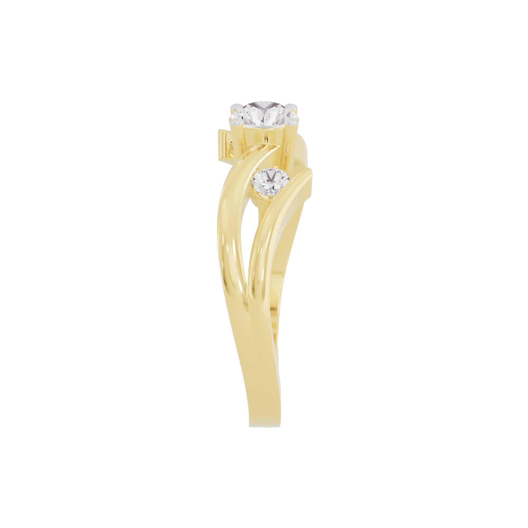 Tangled Brilliance Diamond Ring