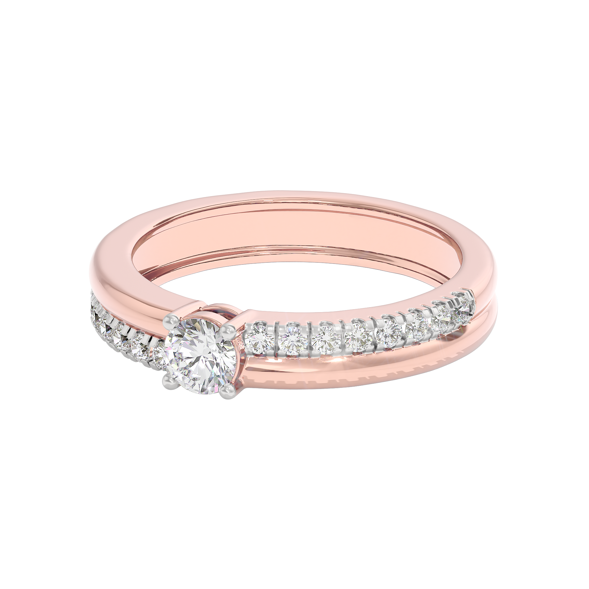 Twilight Glow Diamond Ring