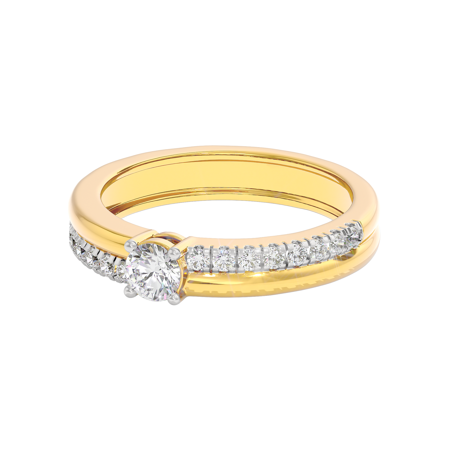 Twilight Glow Diamond Ring