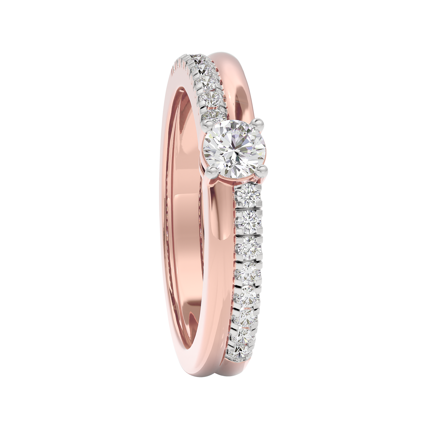 Twilight Glow Diamond Ring