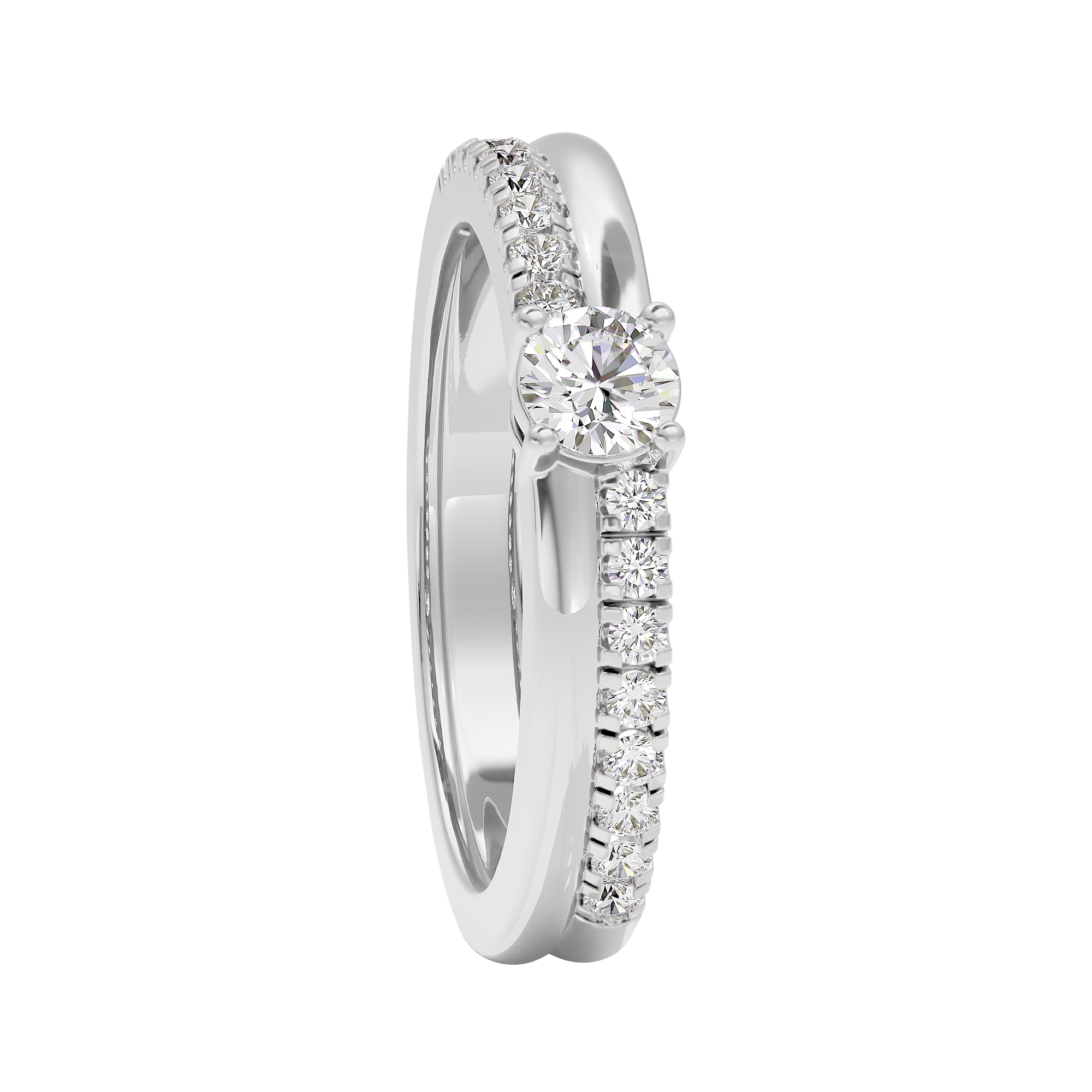 Twilight Glow Diamond Ring